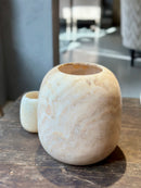 Windlicht van albast XXL