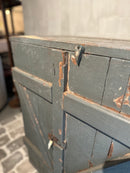 Groenblauw 2-deurs kastje - 42x75x94 cm