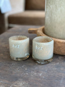 DutZ Collection windlicht – Taupe – H7 × D7 cm