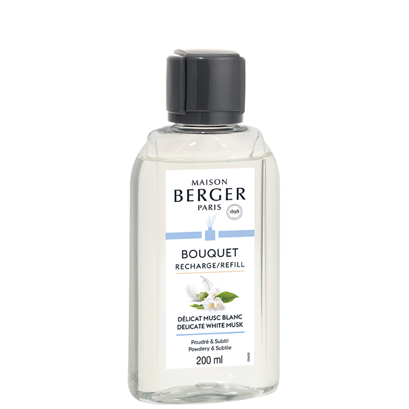 Lampe Berger Navulling 200ml Parfumverspreider - Delicate white musk / Délicat Musc Blanc
