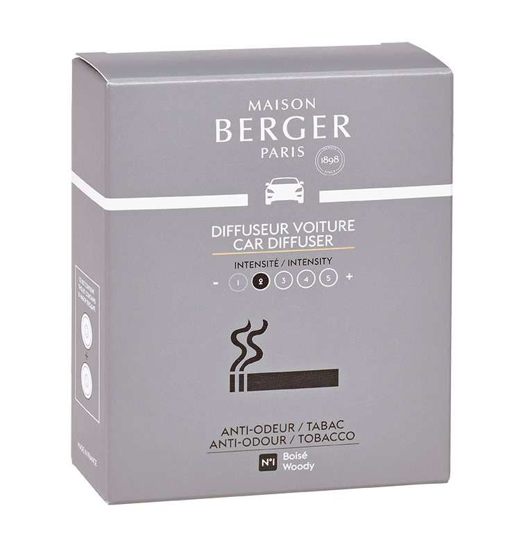 Lampe Berger Navulling autoparfum - -odour Tobacco / Anti-odeur TabacAnti