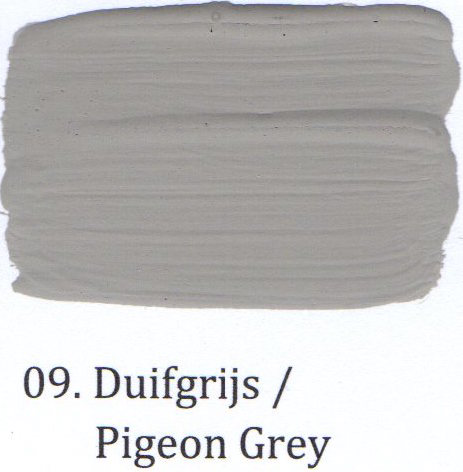09. Duifgrijs - vloerlak zijdeglans oliebasis l'Authentique