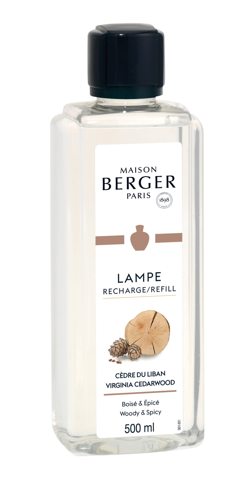 Lampe Berger huisparfum 500 ml -  Virginia cedarwood / Cèdre du Liban