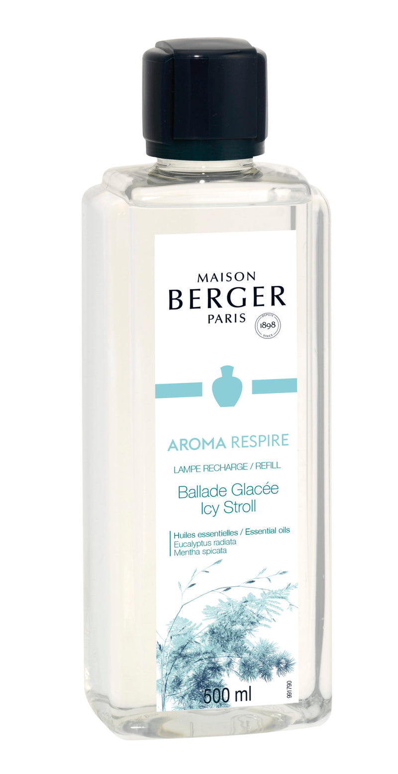 Lampe Berger huisparfum 500 ml - Aroma respire, Icy stroll / Ballade Glaceè