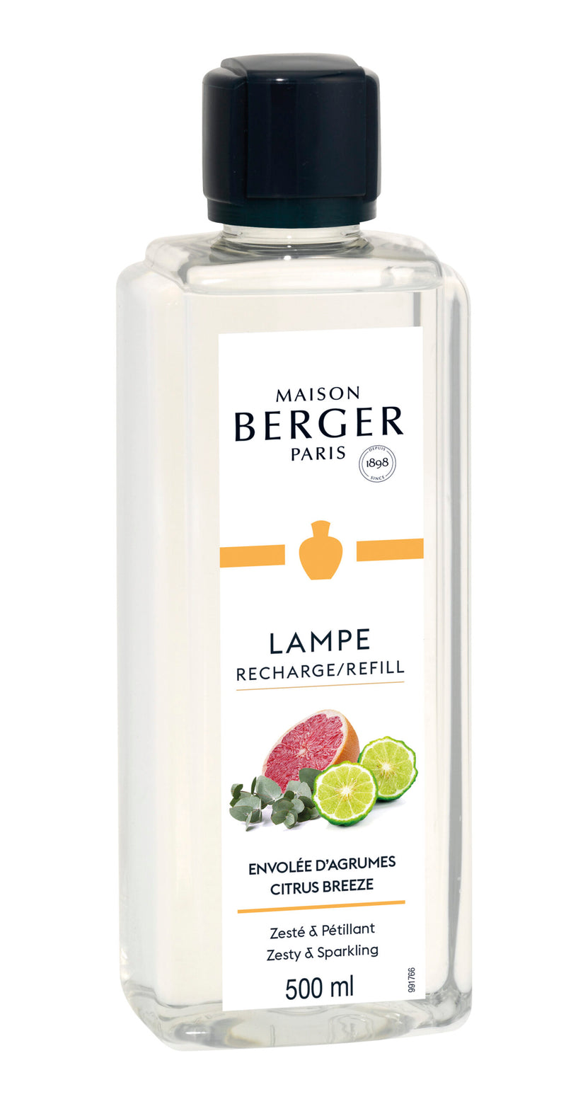 Lampe Berger huisparfum 500 ml - Citrus breeze / Envolée d’Agrumes