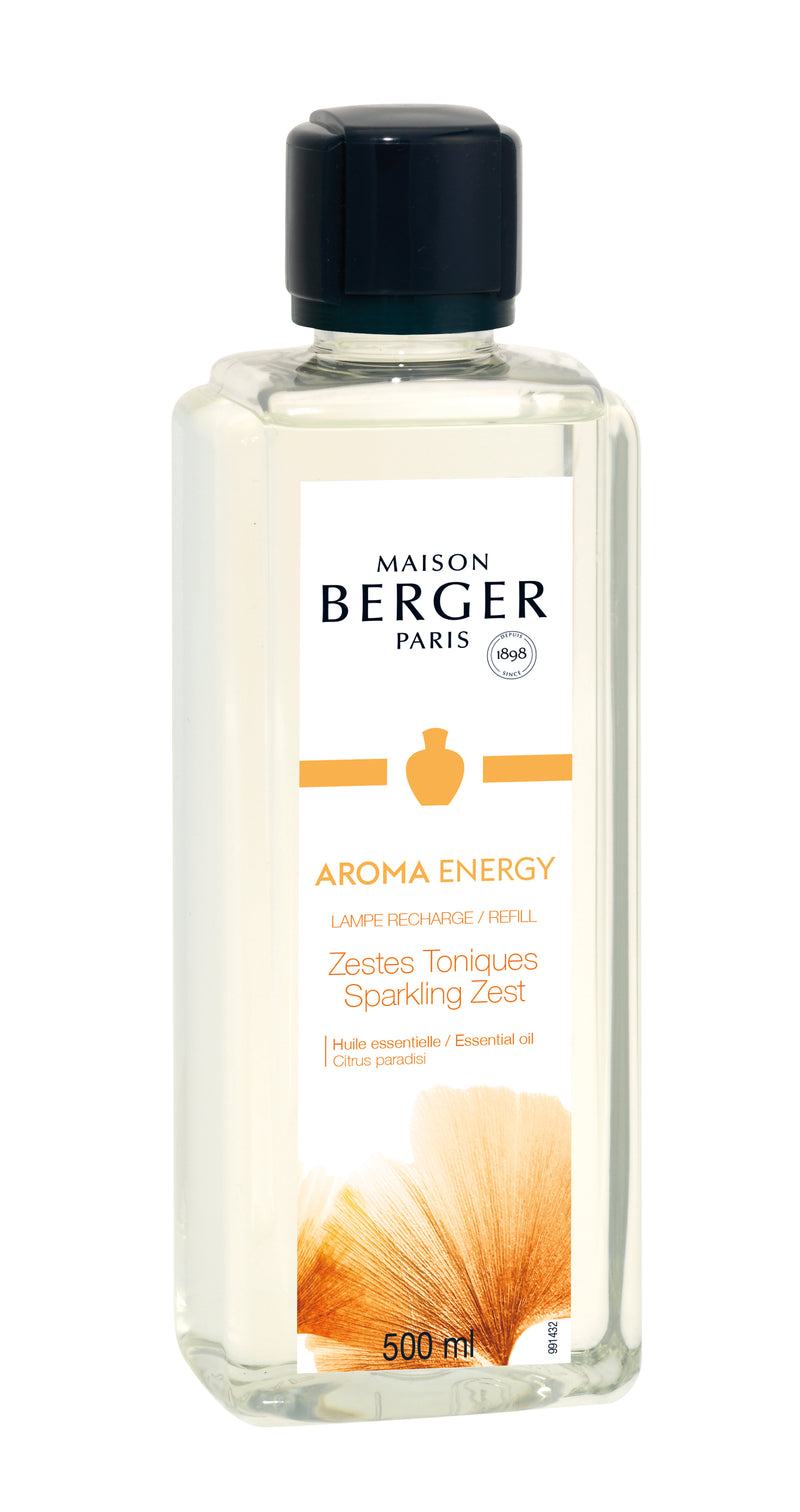 Lampe Berger huisparfum 500 ml - Aroma energy, Sparkling zest / Zestes toniques