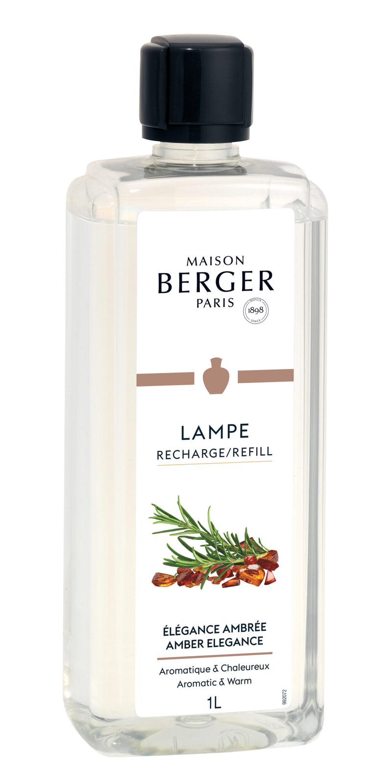 Lampe Berger huisparfum 500 ml - Amber elegance / Elégance Ambrée