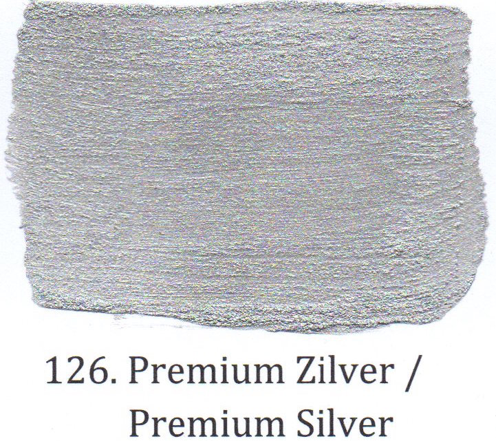 126. Premium Zilver - metallic verf l'Authentique