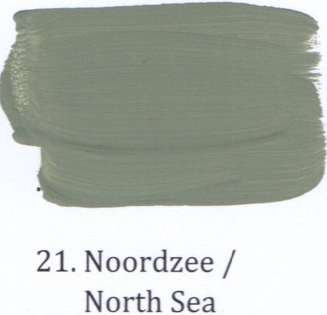 21. Noordzee - matte lak waterbasis l'Authentique