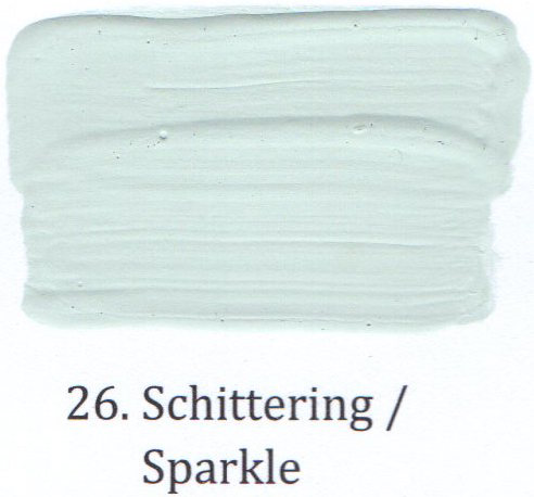 26. Schittering - zijdeglans lak waterbasis l'Authentique