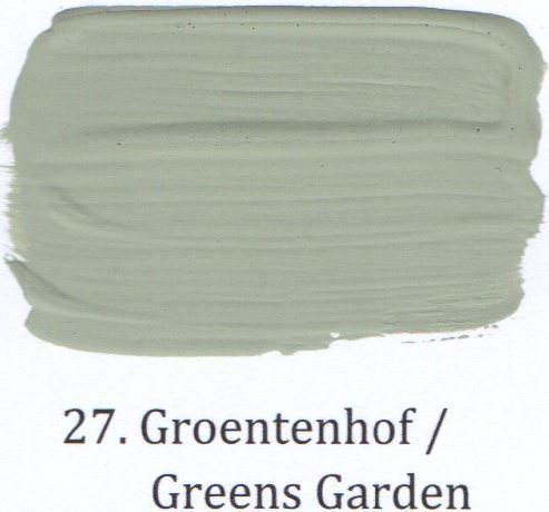 27. Groentenhof - zijdeglans lak oliebasis l'Authentique