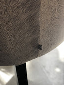 Eetkamerstoel Maria in velours koeienprint - eigen label