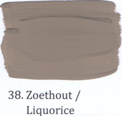38. Zoethout - vloerlak zijdeglans waterbasis l'Authentique