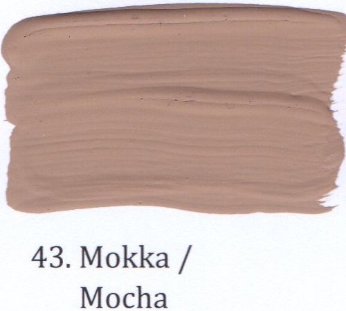 43. Mokka - hoogglans lak waterbasis l'Authentique
