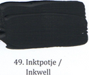 49. Inktpotje - zijdeglans lak waterbasis l'Authentique