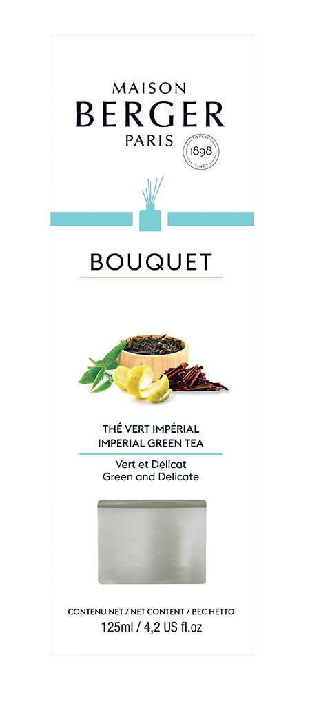 Lampe Berger Parfumverspreider Cube - Imperial Green Tea / The Vert Imperial