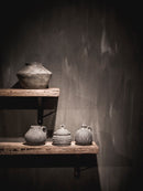 Wandplank 140x20 cm oud hout