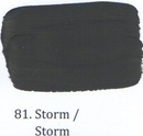 81. Storm - matte muurverf l'Authentique