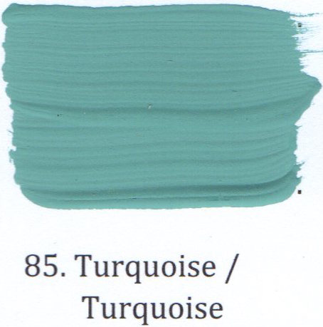 85. Turquoise - hoogglans lak waterbasis l'Authentique