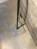 Vloerlamp Steven 150 cm - Staal en leisteen