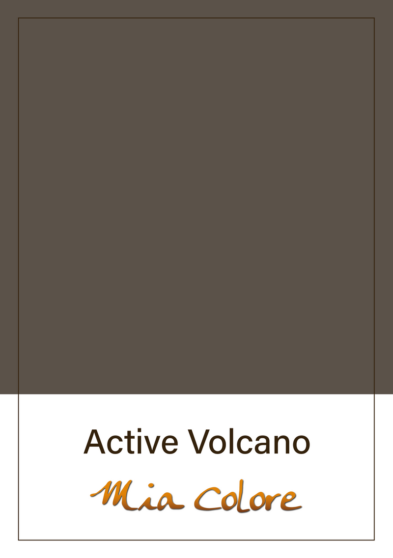 Active Volcano - zijdematte lakverf Mia Colore