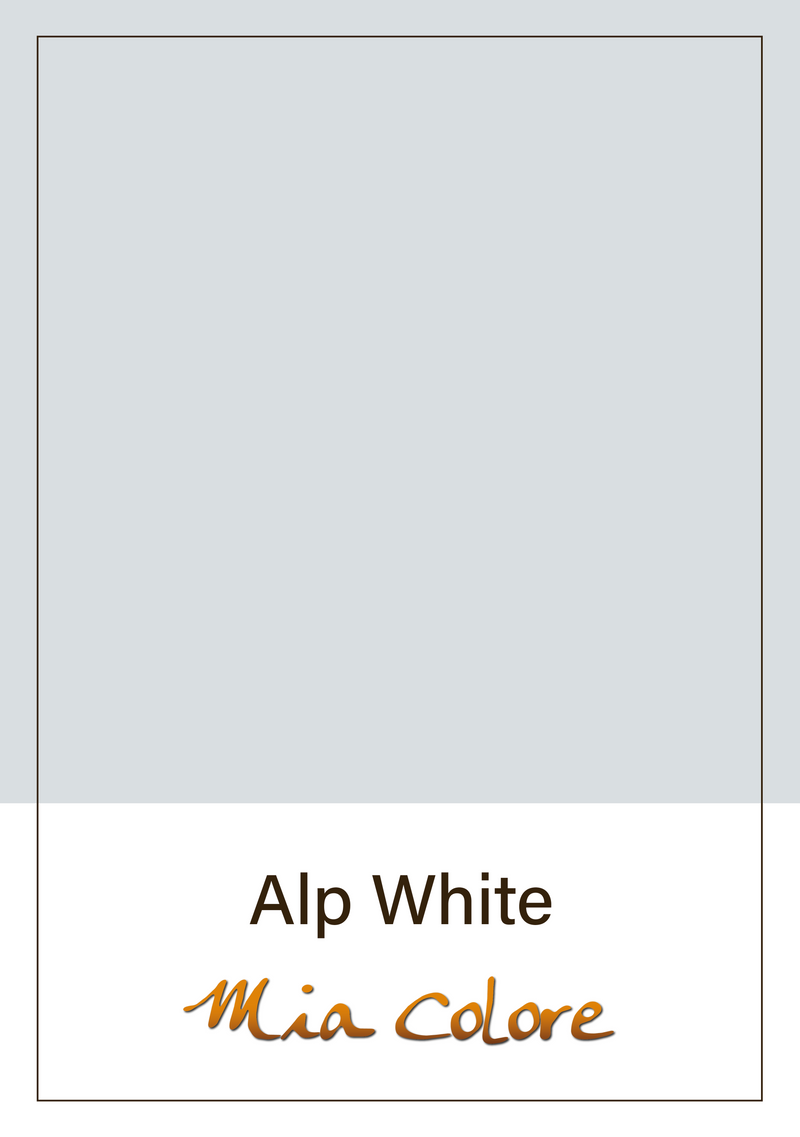 Alp White - zijdematte lakverf Mia Colore