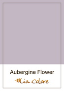 Aubergine Flower - zijdematte lakverf Mia Colore