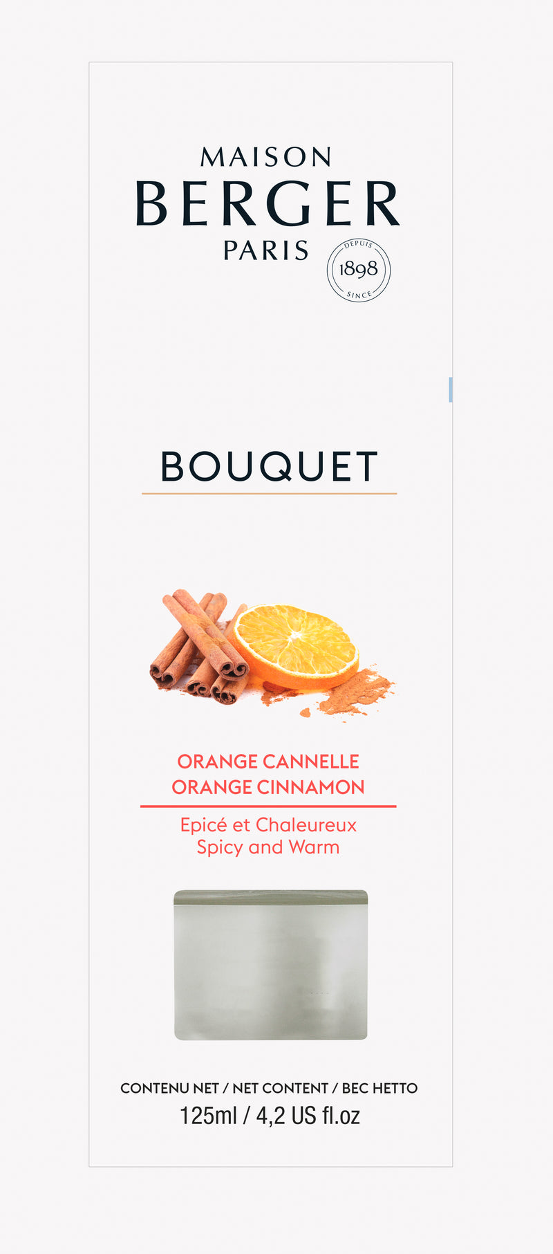 Lampe Berger Parfumverspreider Cube - Orange Cinnamon / Orange Canelle