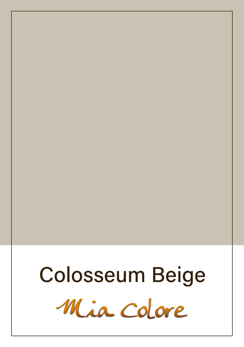 Colosseum Beige - zijdematte lakverf Mia Colore