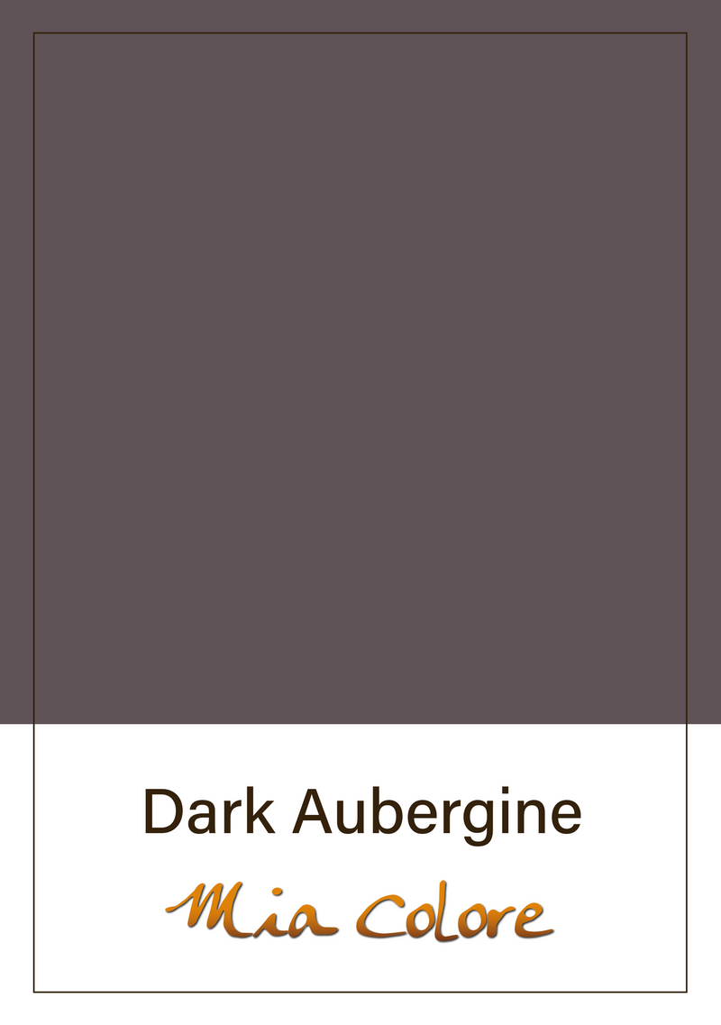 Dark Aubergine - kalkverf Mia Colore