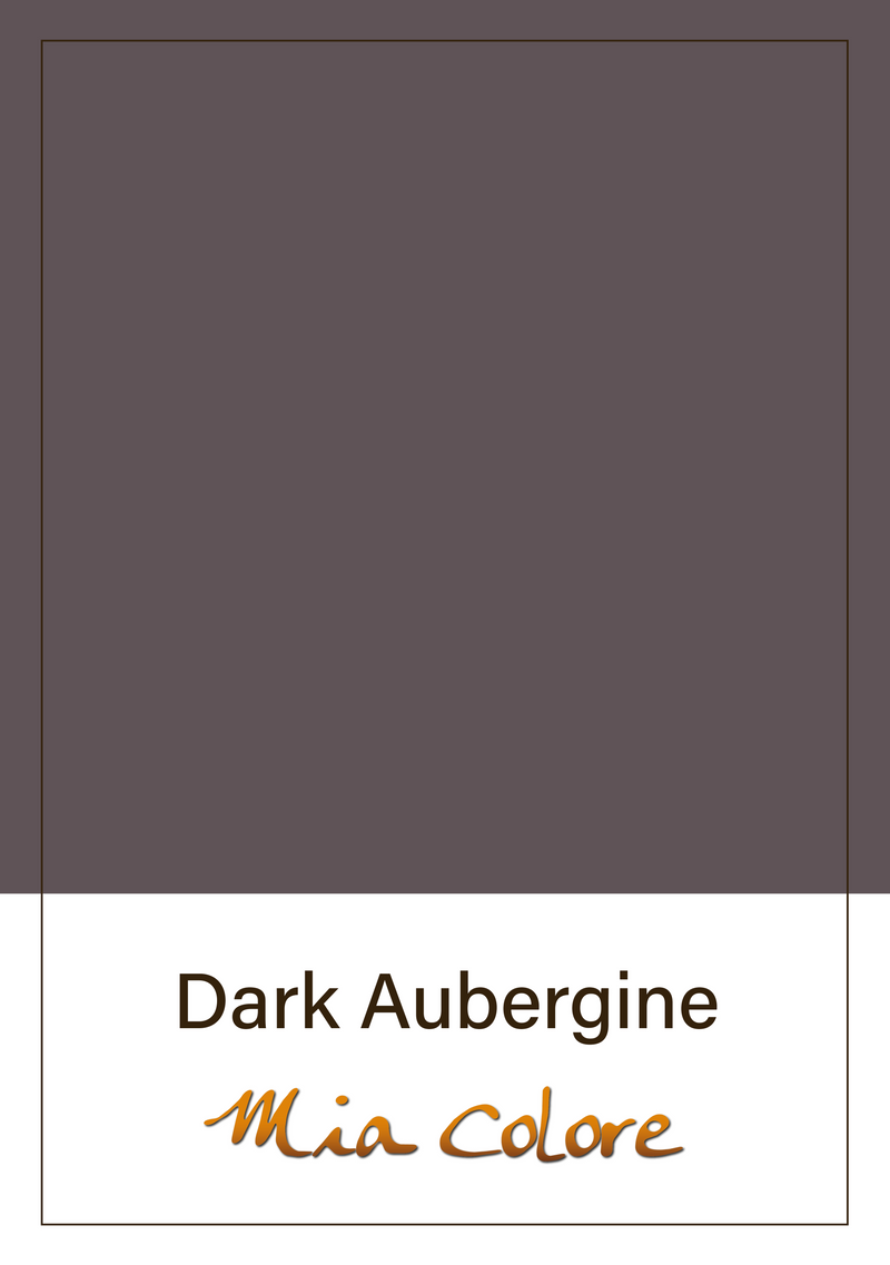 Dark Aubergine - krijtverf Mia Colore