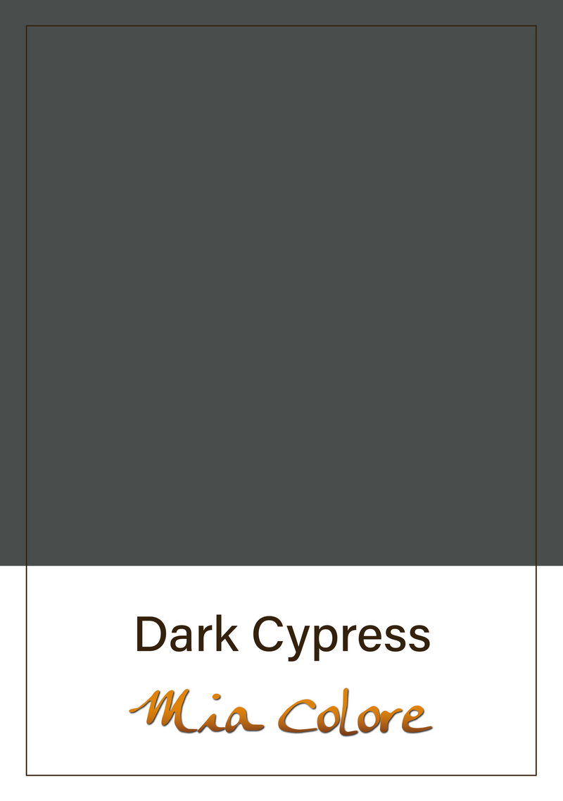 Dark Cypress - zijdematte lakverf Mia Colore