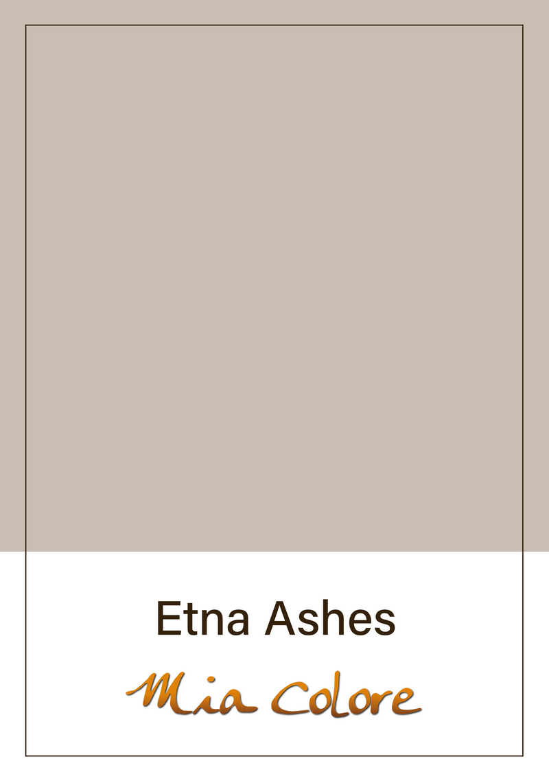 Etna Ashes - zijdematte lakverf Mia Colore