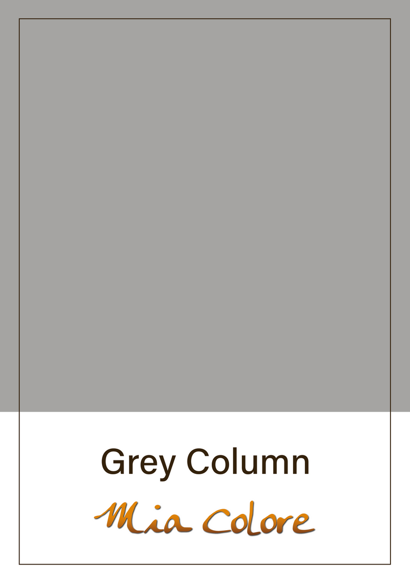 Grey Column - zijdematte lakverf Mia Colore