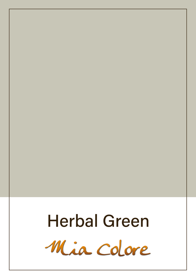 Herbal Green - zijdematte lakverf Mia Colore