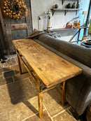 Sidetable oud hout - 160 cm