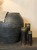 Dutz Collection Cilindervaasje Goud Parelmoer - H23 x D6 cm