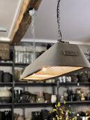 Hanglamp Bizz 150 cm mat grijs