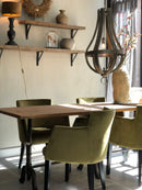 Eettafel Versailles van teakhout