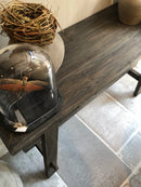 Sidetable van vergrijsd hout - 120x40x80 cm