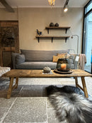 Salontafel van oud hout - 160x40x44 cm