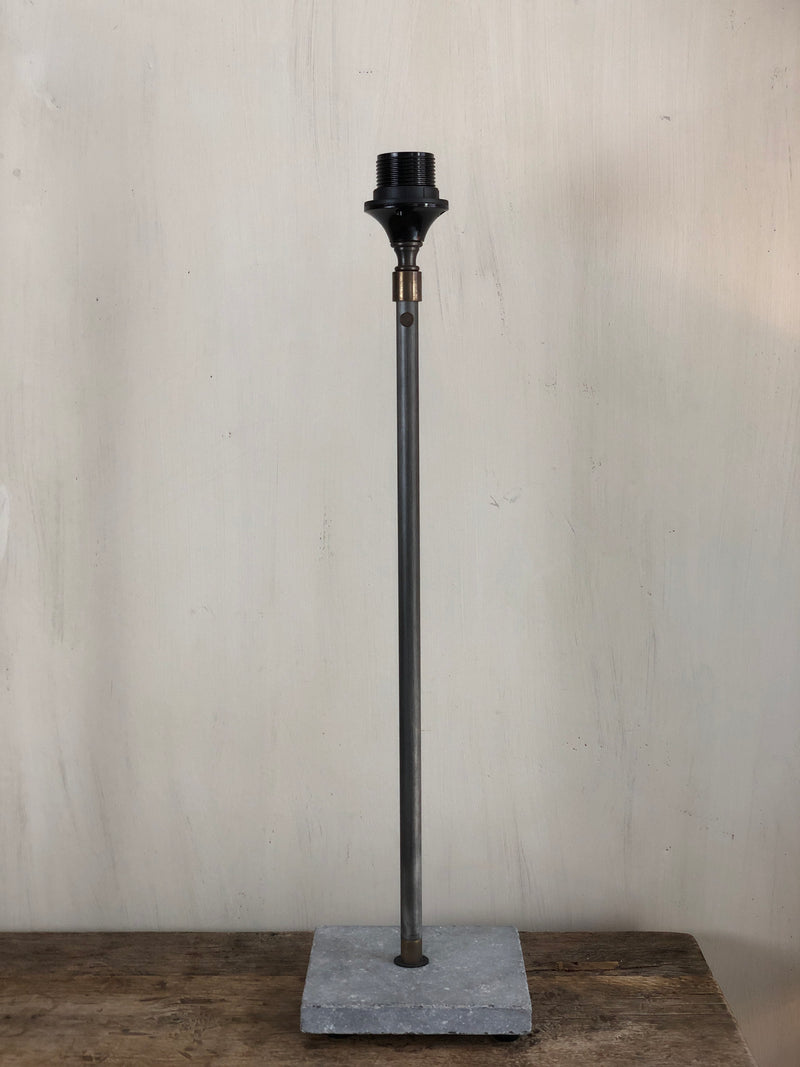 Tafellamp Moosje - Staal en leisteen - Verstelbaar