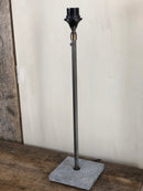 Tafellamp Moosje - Staal en leisteen - Verstelbaar