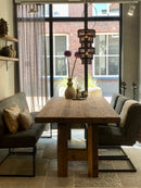 Eettafel Jet H-poot met robuust blad