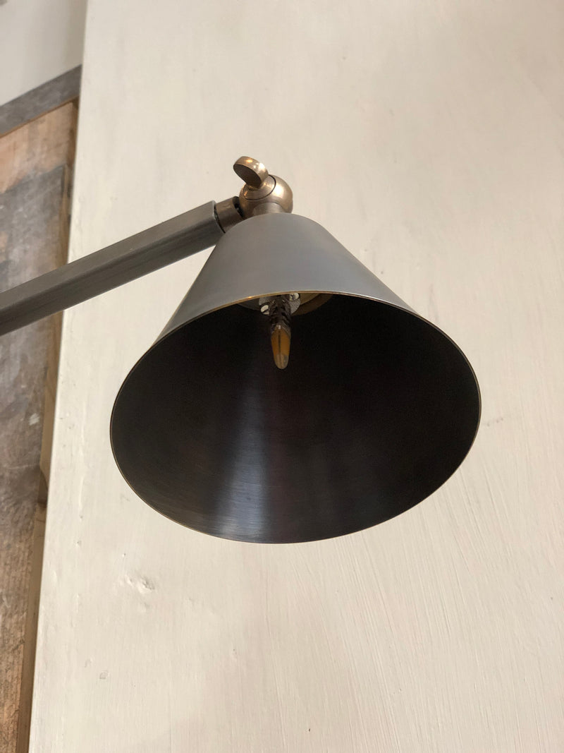 Tafellamp Martie - Staal en leisteen - 64 cm