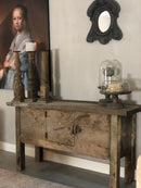 Sidetable met schuifsluiting 160x49x68 cm