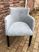 Eetkamerstoel Soho in mintkleurige gemêleerde velours stof