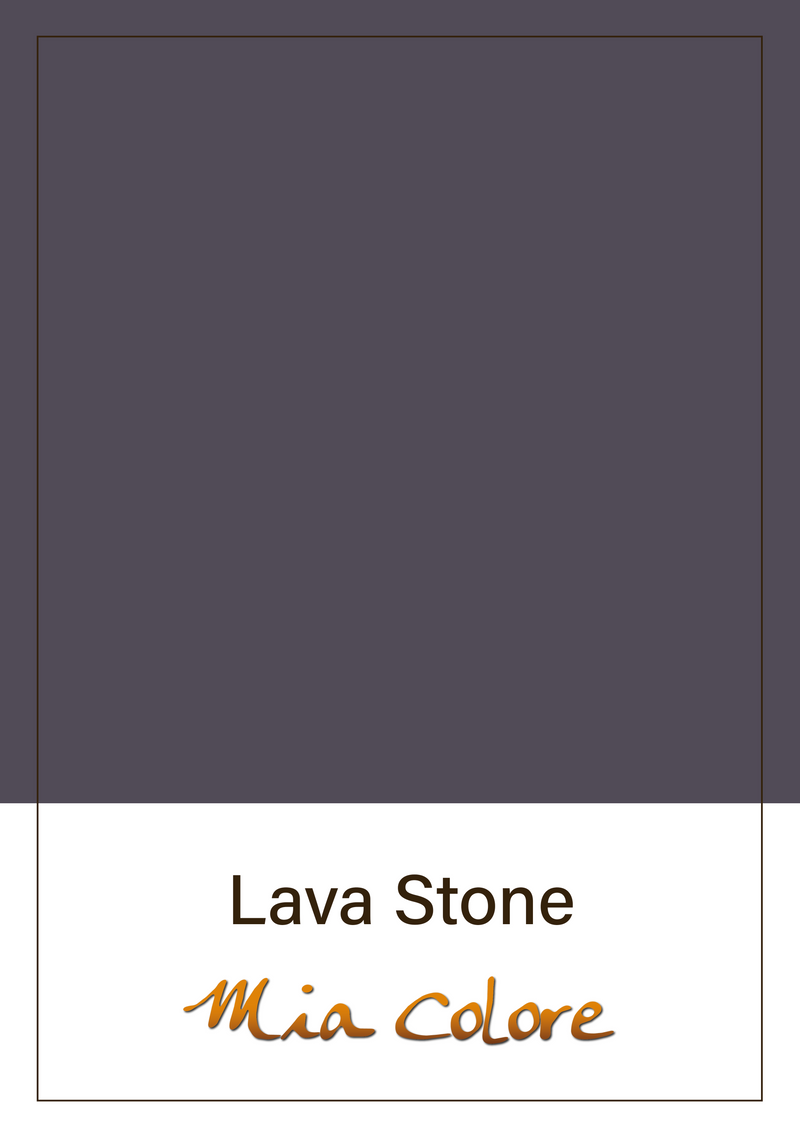 Lava Stone - zijdematte lakverf Mia Colore