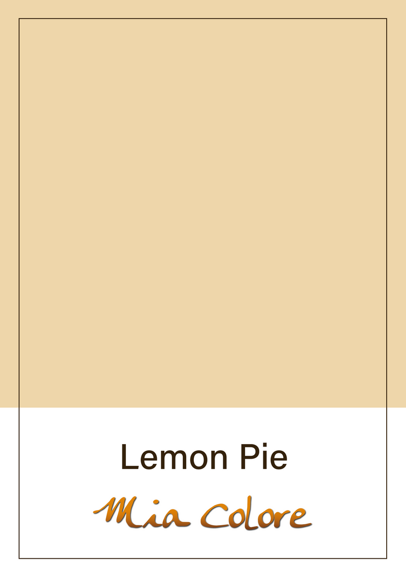 Lemon Pie - matte lakverf Mia Colore