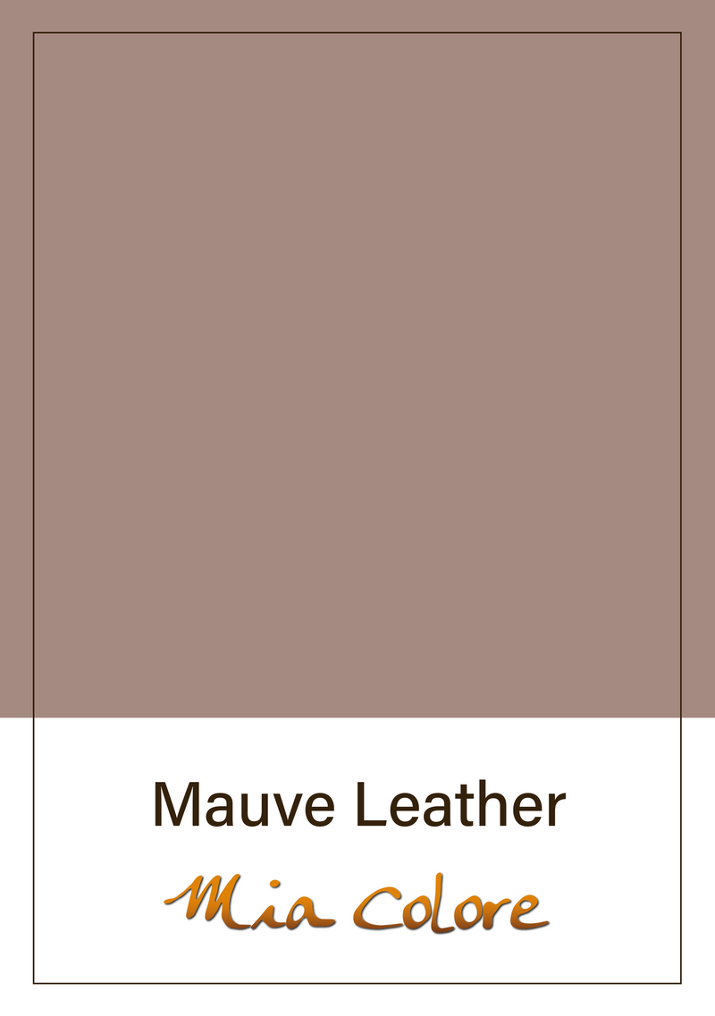 Mauve Leather - matte lakverf Mia Colore
